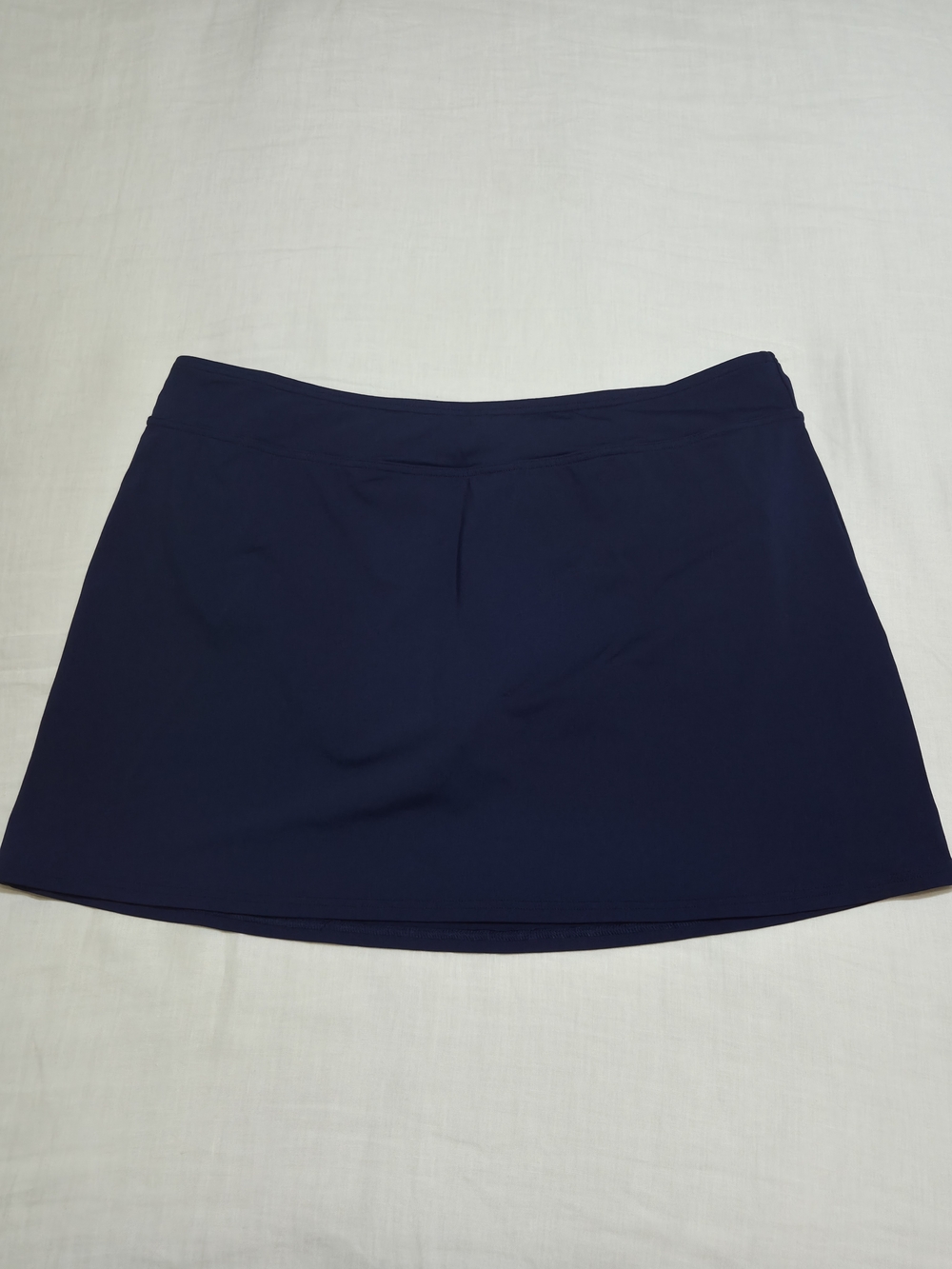 Lands' End Swim Skirt Deep Sea Navy With Tummy Control
